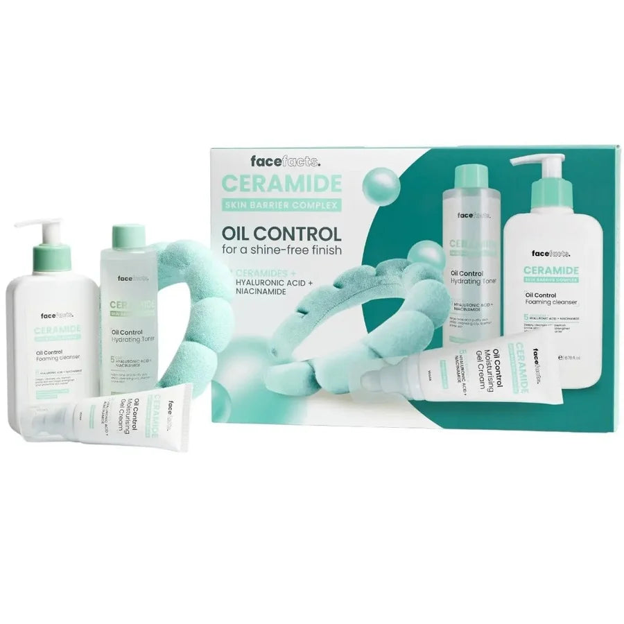 FACE FACTS CERAMIDE SKIN BARRIER COMPLEX OIL CONTROL 4-PIECE GIFT SET