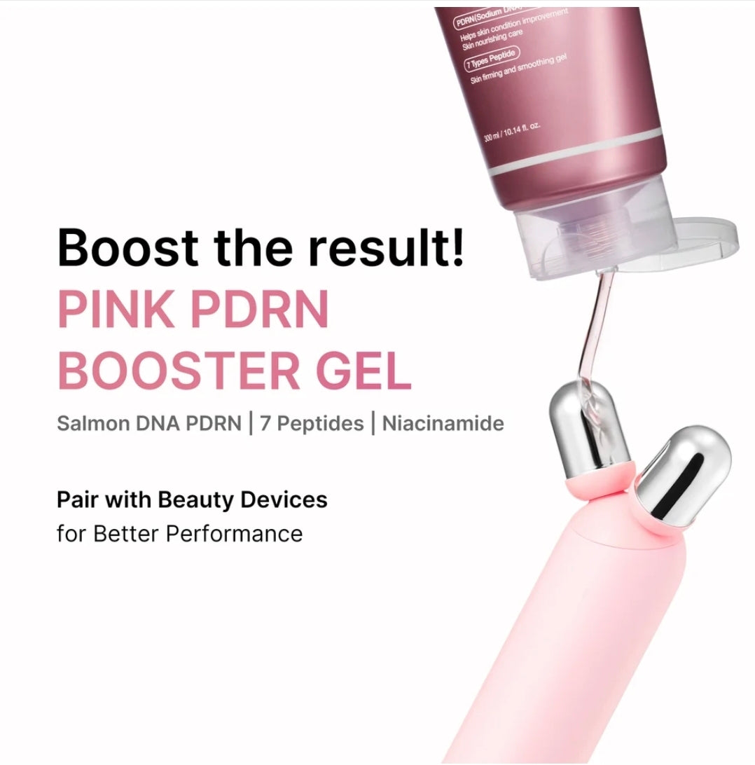 MEDICUBE PDRN BOOSTER GEL (PDRN SODIUM DNA | ADENOSINE | 7 TYPES PEPTIDE - SKIN NOURISHING & FIRMING CARE) - 300ML