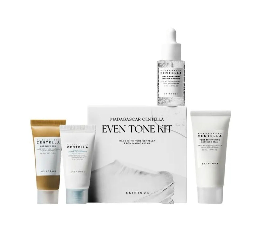SKIN1004 MADAGASCAR CENTELLA TONE BRIGHTENING EVEN TONE KIT