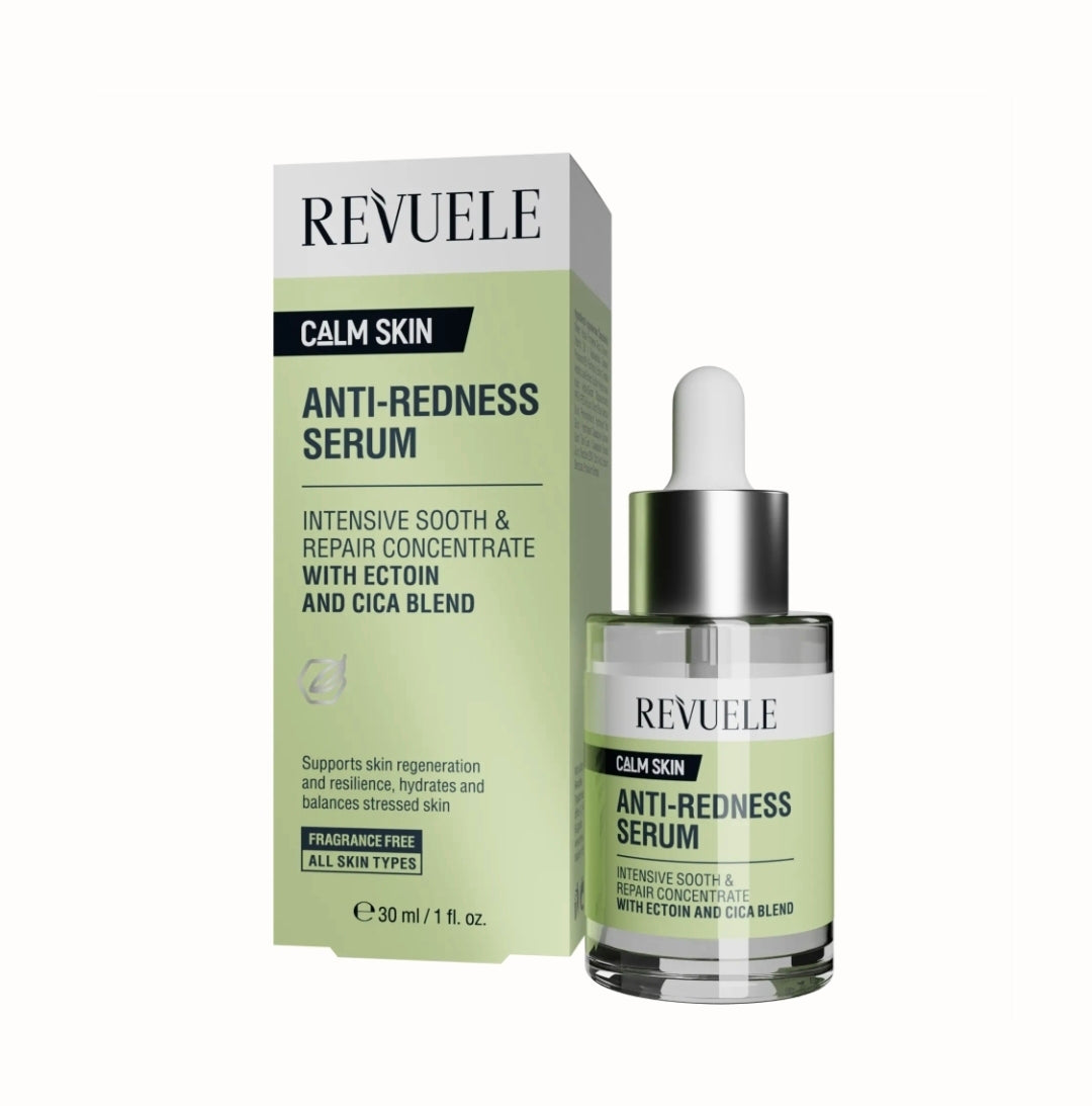 REVUELE CALM SKIN ANTI-REDNESS SERUM (INTENSIVE SOOTH & REPAIR CONCENTRATE WITH ECTOIN AND CICA BLEND) - 30ML