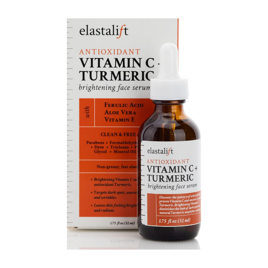 ELASTALIFT CONCENTRATED VITAMIN C + TURMERIC BRIGHTENING FACE SERUM- 52ML