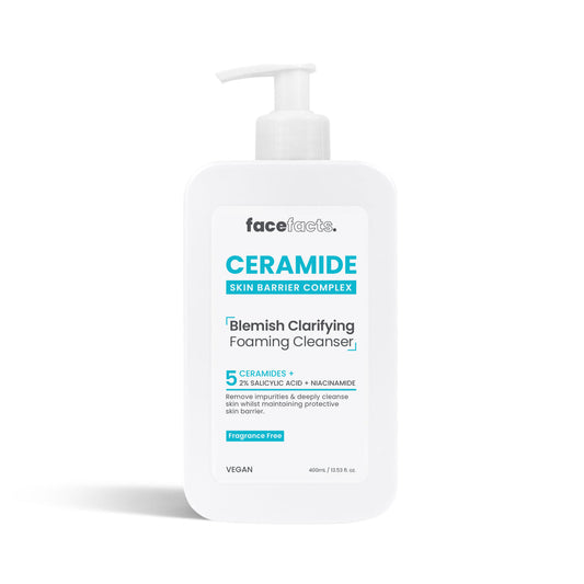 FACE FACTS CERAMIDE BLEMISH FOAMING CLEANSER 400ML