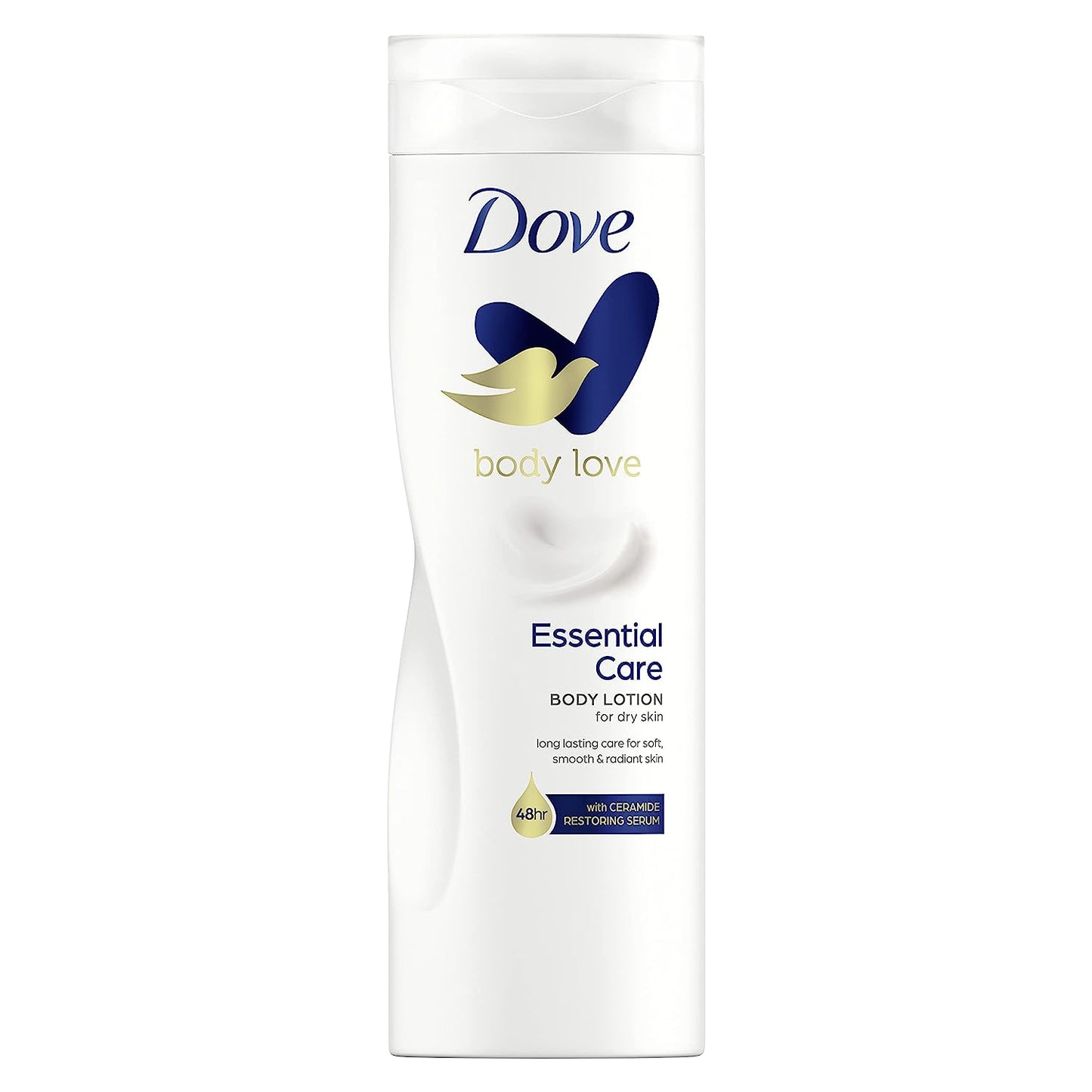 DOVE ESSENTIAL CARE BODY LOTION - BODY MILK FOR DRY SKIN - 500ML