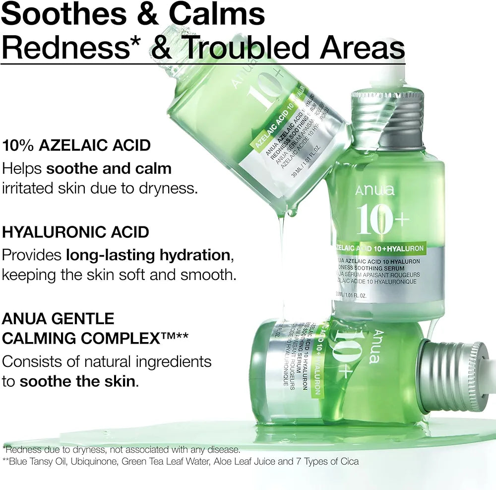 ANUA AZELAIC ACID 10 SERUM + HYALURON