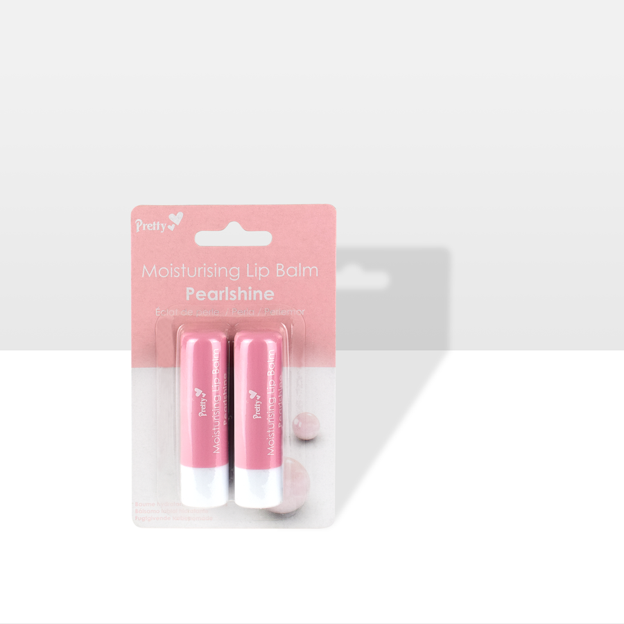 FACE FACTS PRETTY MOISTURISING LIP BALM (2 in pack)