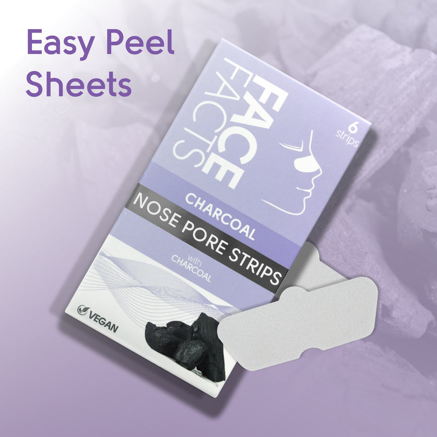 FACE FACTS CHARCOAL PORE NOSE STRIP