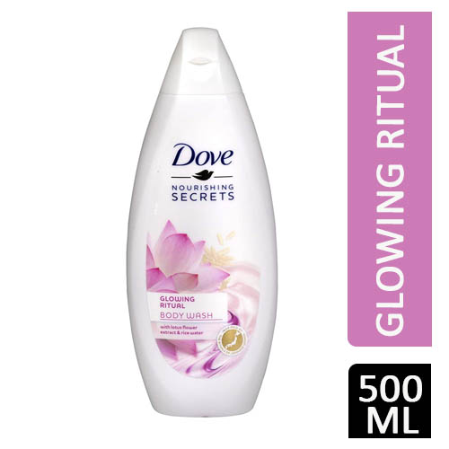 DOVE GLOWING RITUAL BODY WASH