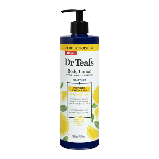 DR TEAL'S MOISTURE+ PREBIOTIC BALM BODY LOTION 532ML