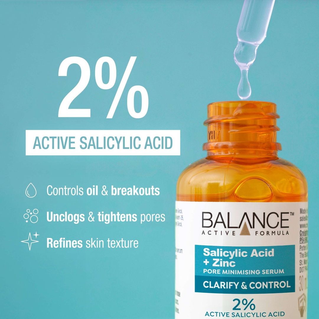 BALANCE ACTIVE 2% SALICYLIC ACID + ZINC SERUM