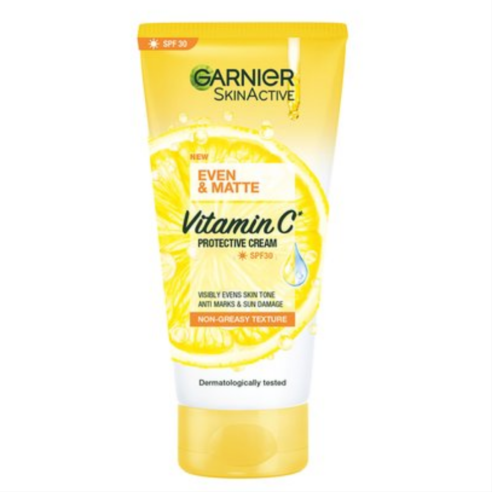 GARNIER EVEN & MATTE VITAMIN C PROTECTION DAY CREAM SPF30 - 50ML