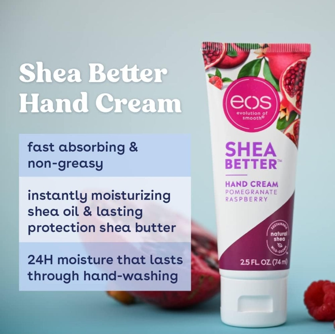 EVOLUTION OF SMOOTH (EOS) SHEA BUTTER HAND CREAM