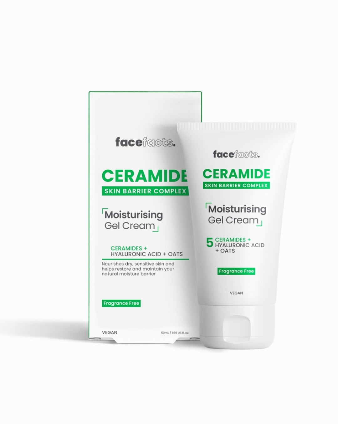 FACEFACTS CERAMIDE MOISTURISING GEL CREAM