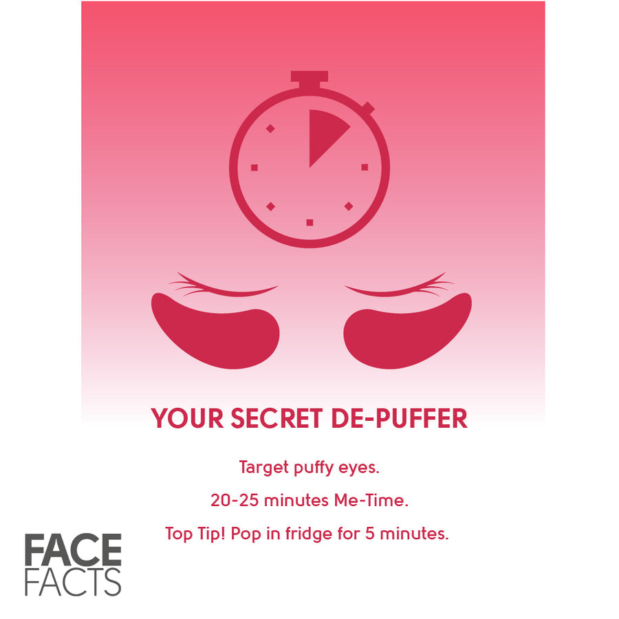 FACE FACTS TARGET DARK CIRCLES UNDER-EYE GEL PATCHES