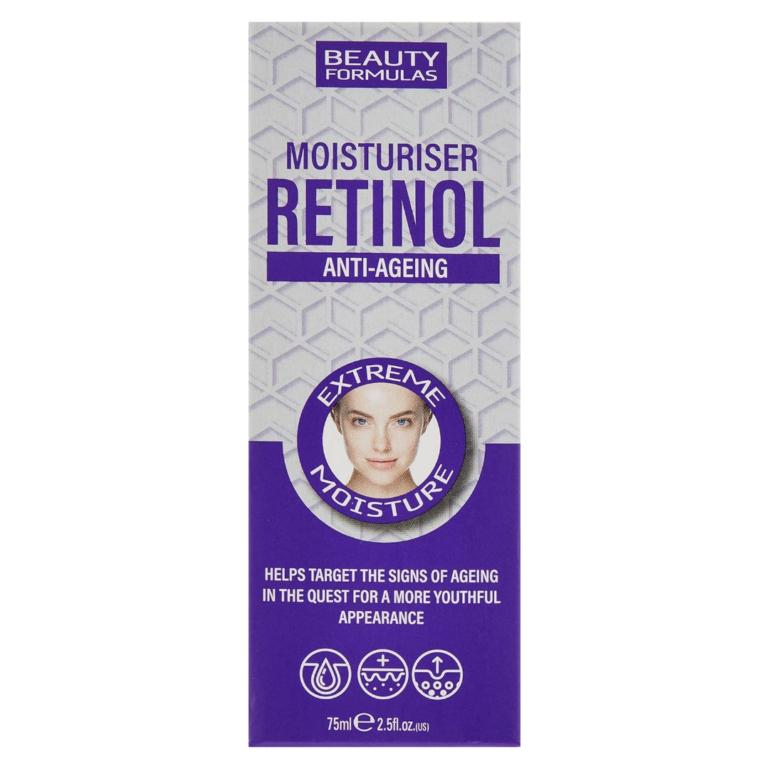 BEAUTY FORMULAS RETINOL ANTI-AGEING MOISTURIZER - 75ML