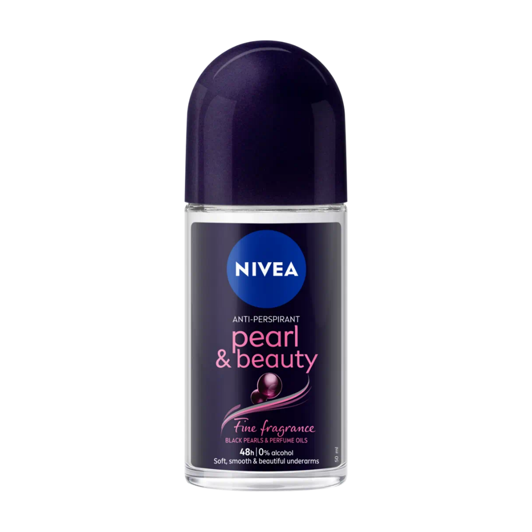 NIVEA BLACK PEARL AND BEAUTY ANTI-PERSPIRANT ROLL-ON