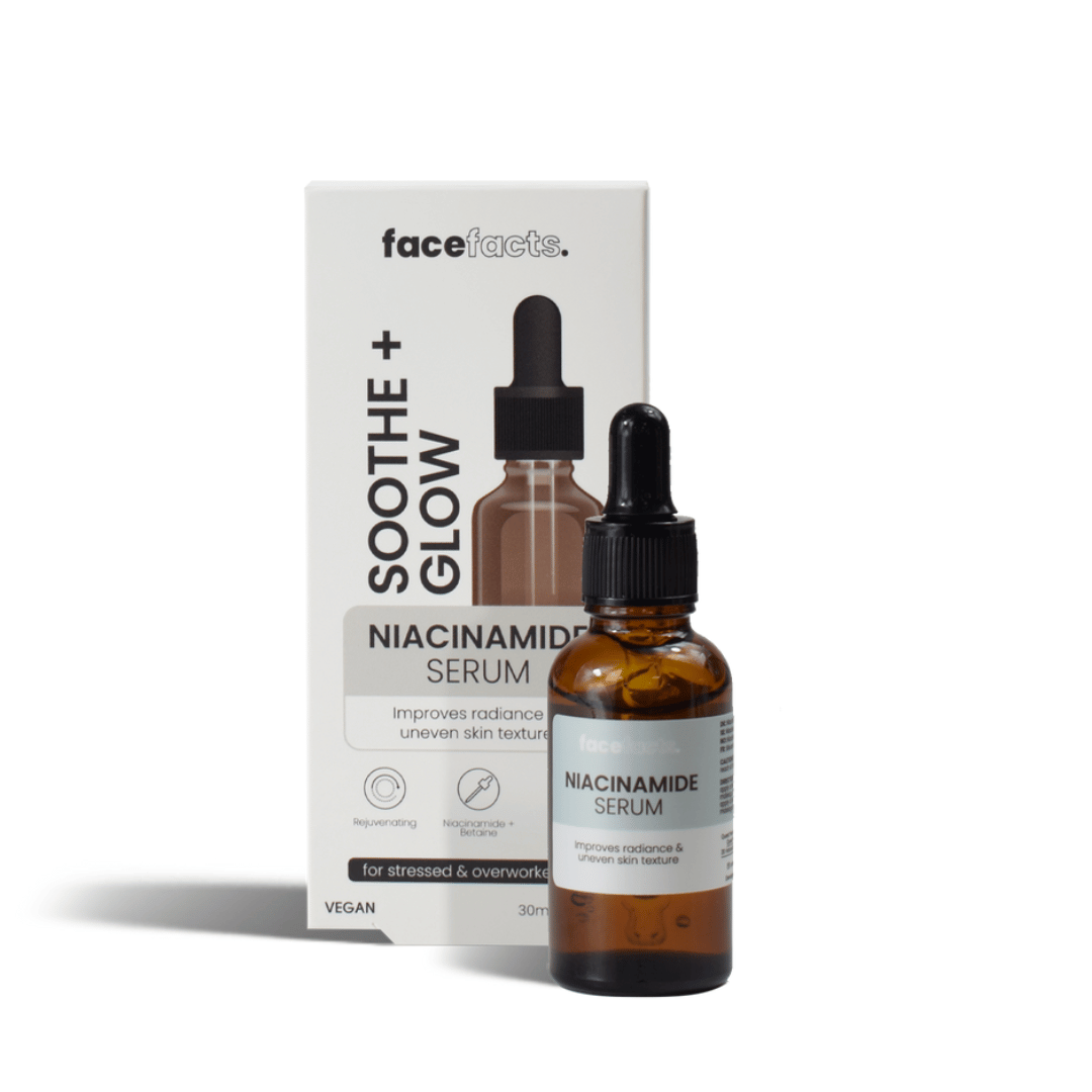 FACE FACTS SOOTHE + GLOW NIACINAMIDE SERUM