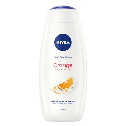 NIVEA SOFT CARE BODY WASH- Orange & Avocado Oil 500ML