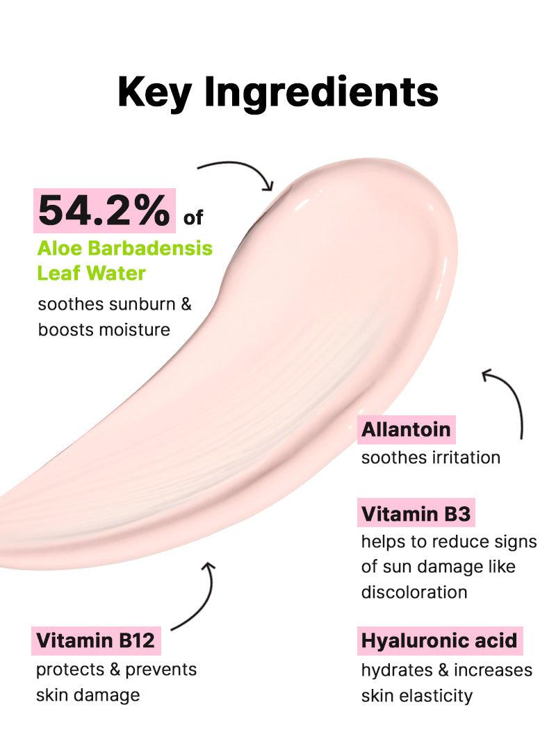 COSRX ALOE 54.2 AQUA TONE-UP SUNSCREEN SPF 50+