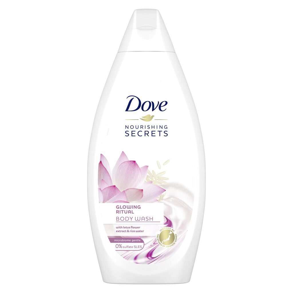 DOVE GLOWING RITUAL BODY WASH