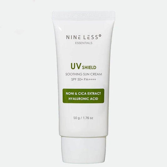 NINELESS ESSENTIAL UV SHIELD SOOTHING SUN CREAM SPF50+