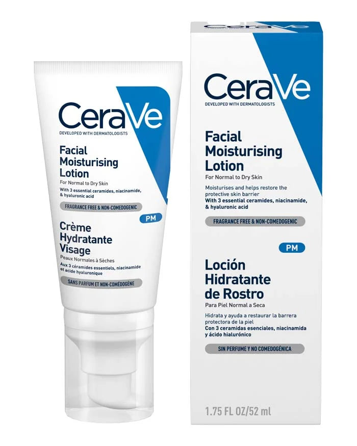 CERAVE PM FACIAL MOISTURIZING LOTION- 52ML