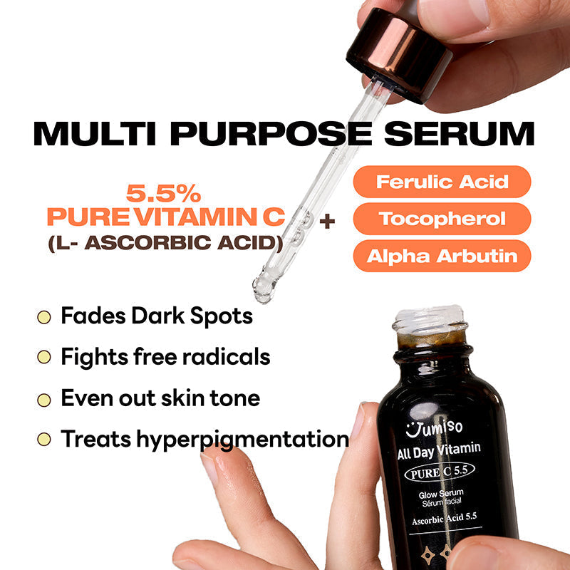 JUMISO ALL DAY VITAMIN PURE C 5.5 DARK SPOT CORRECTOR GLOW SERUM