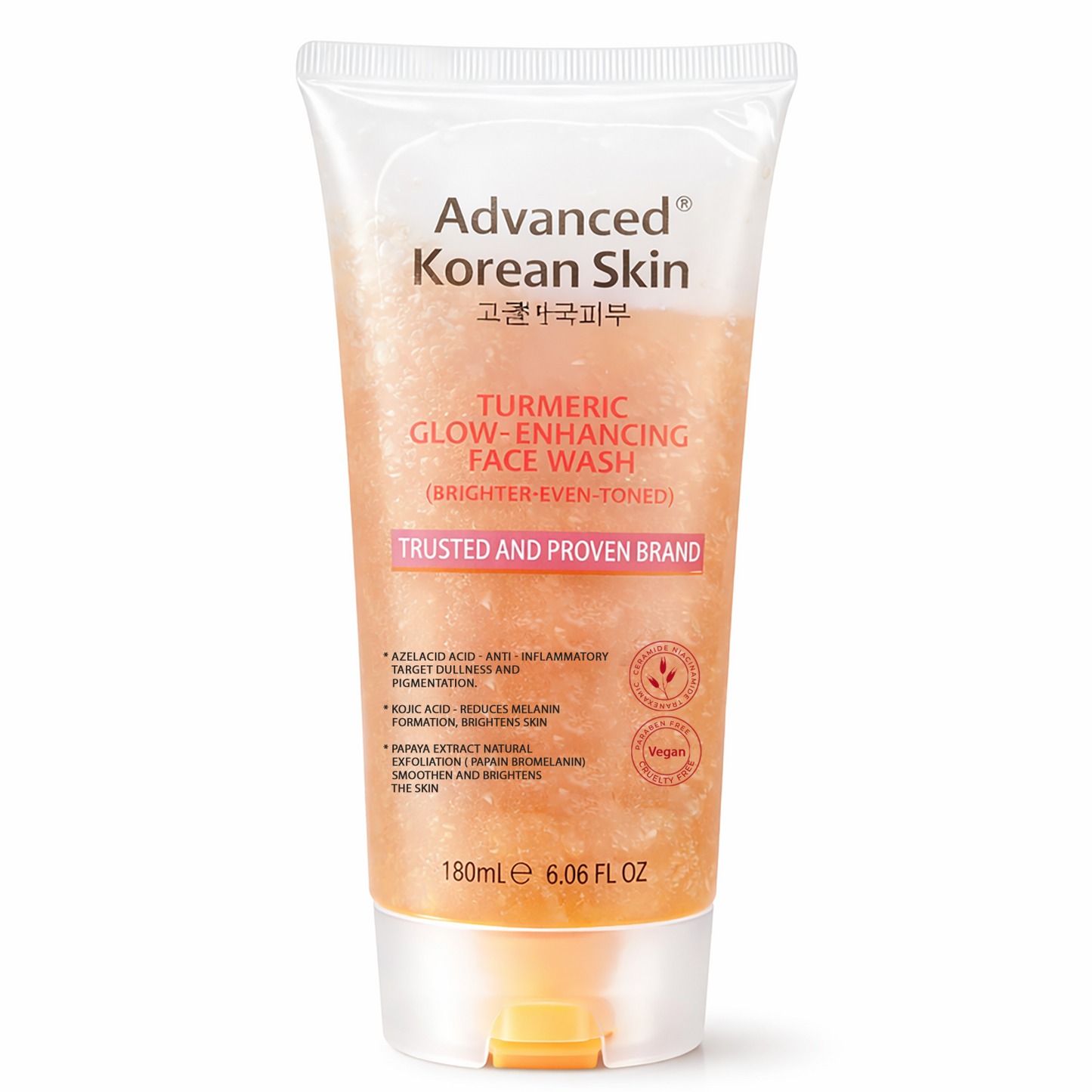 ADVANCED KOREAN TURMERIC GLOW-ENHANCING FACE WASH
