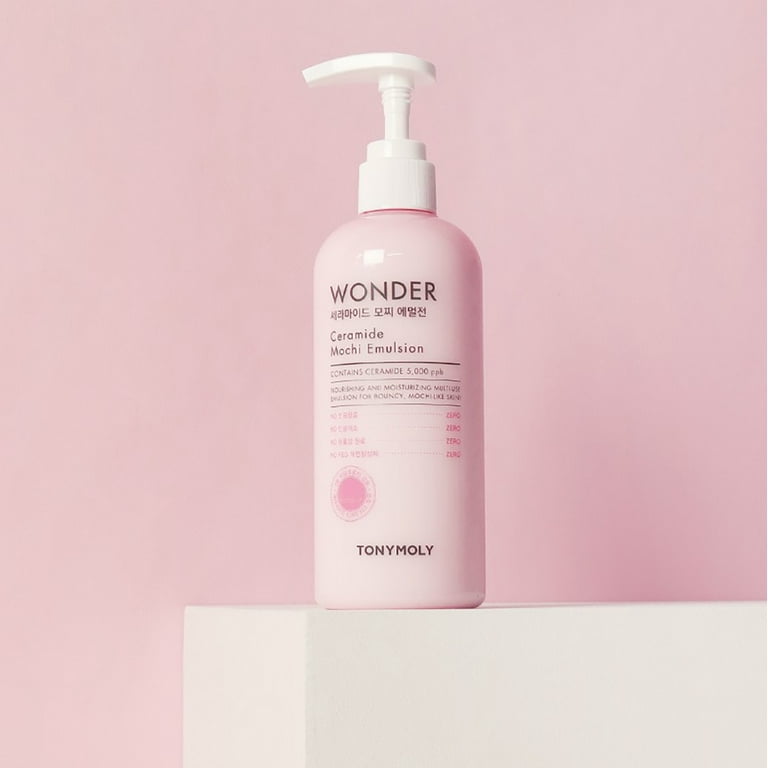 TONYMOLY WONDER CERAMIDE MOCHI EMULSION FACE MOISTURIZER 300ML
