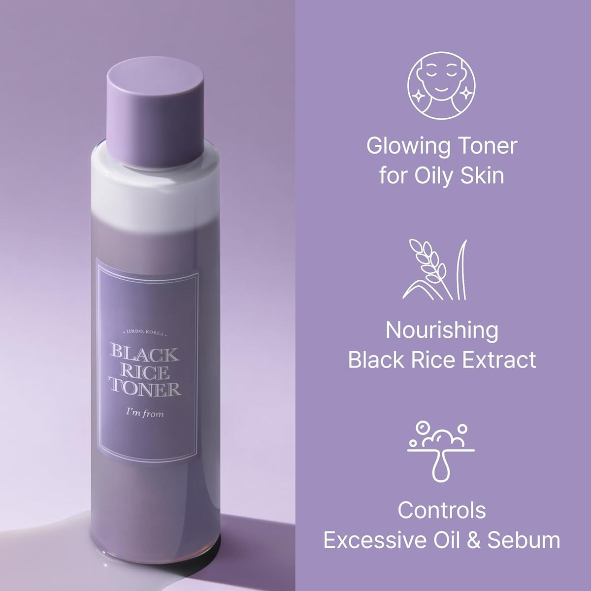 I'M FROM BLACK RICE TONER - 150ML
