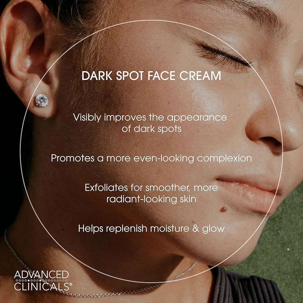 ADVANCED CLINICALS DARK SPOT BRIGHTENING FACE CREAM