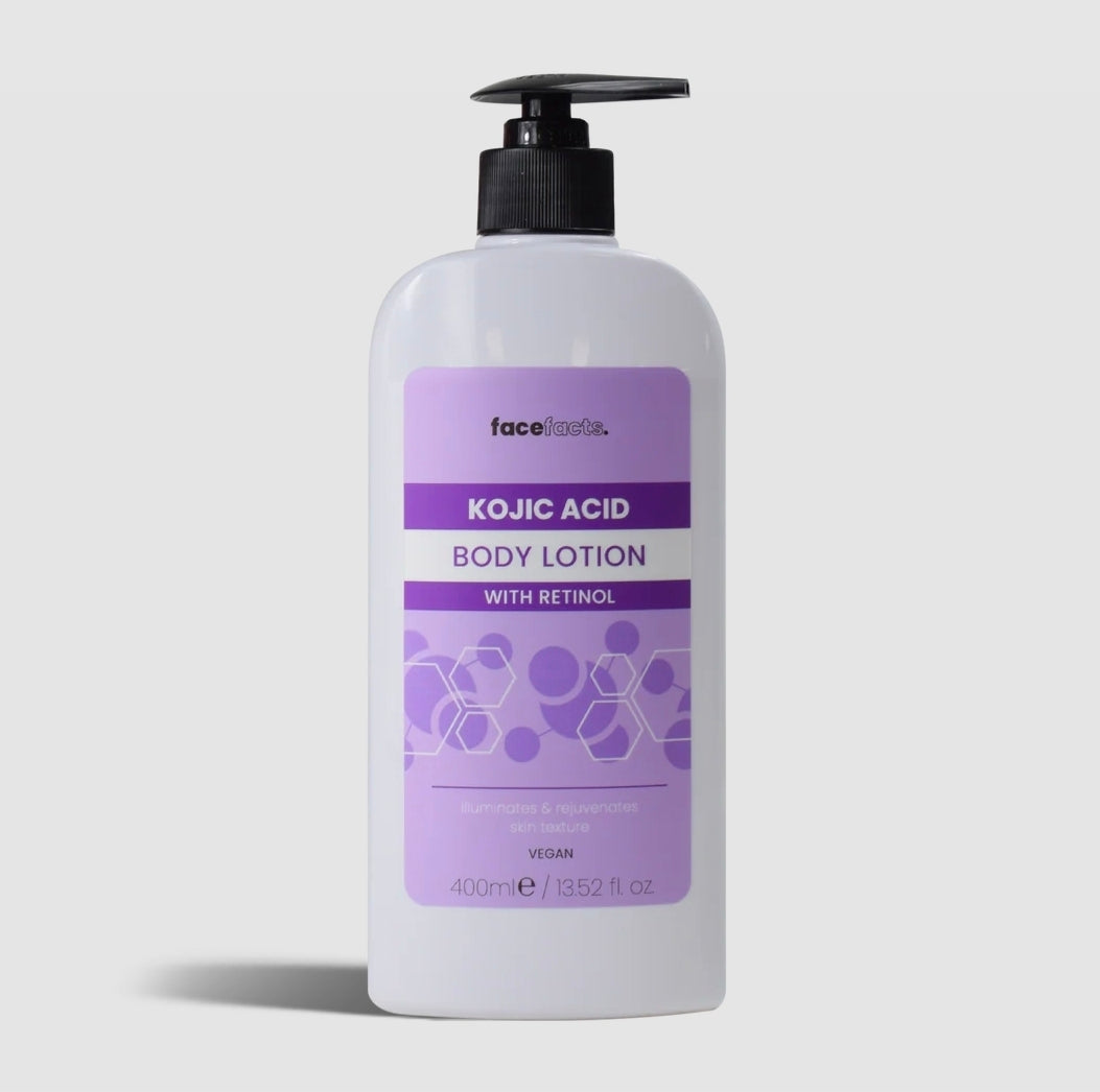 FACE FACTS KOJIC ACID BODY LOTION WITH RETINOL - 400ML