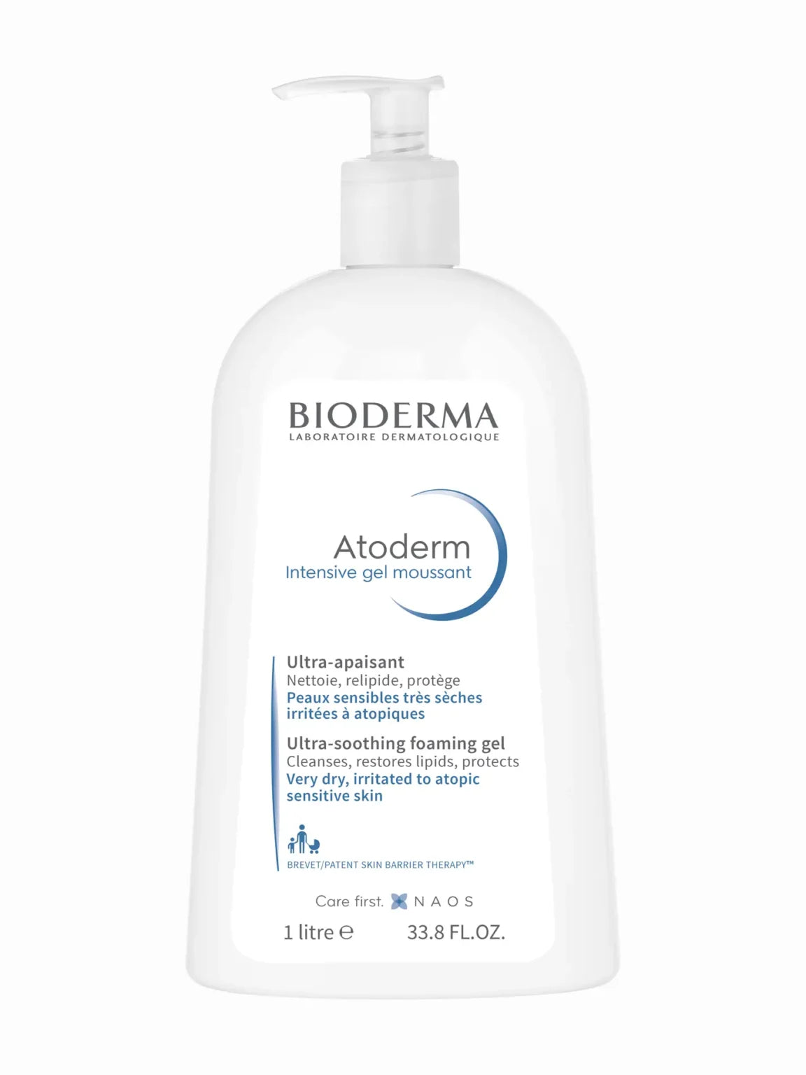 BIODERMA ATODERM
INTENSIVE FOAMING SHOWER GEL - 1Litre