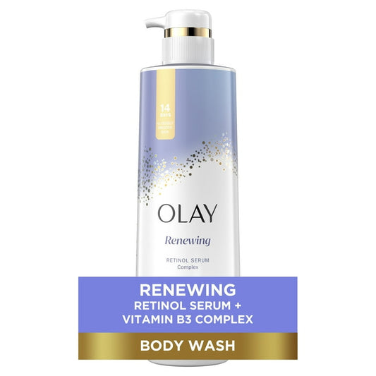 OLAY RENEWING RETINOL SERUM COMPLEX BODY WASH- 591ML