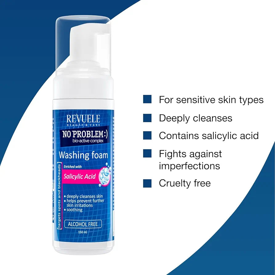 REVUELE BIO-ACTIVE SALICYLIC ACID WASHING FOAM