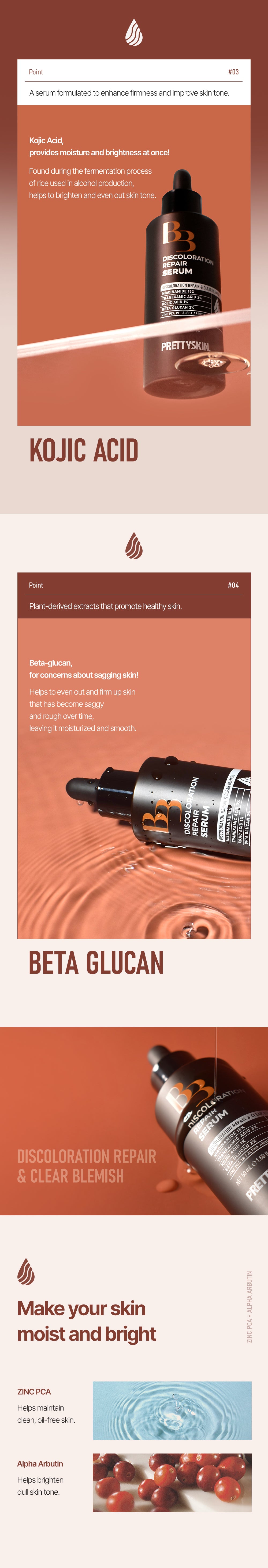 PRETTYSKIN B3 DISCOLORATION REPAIR SERUM