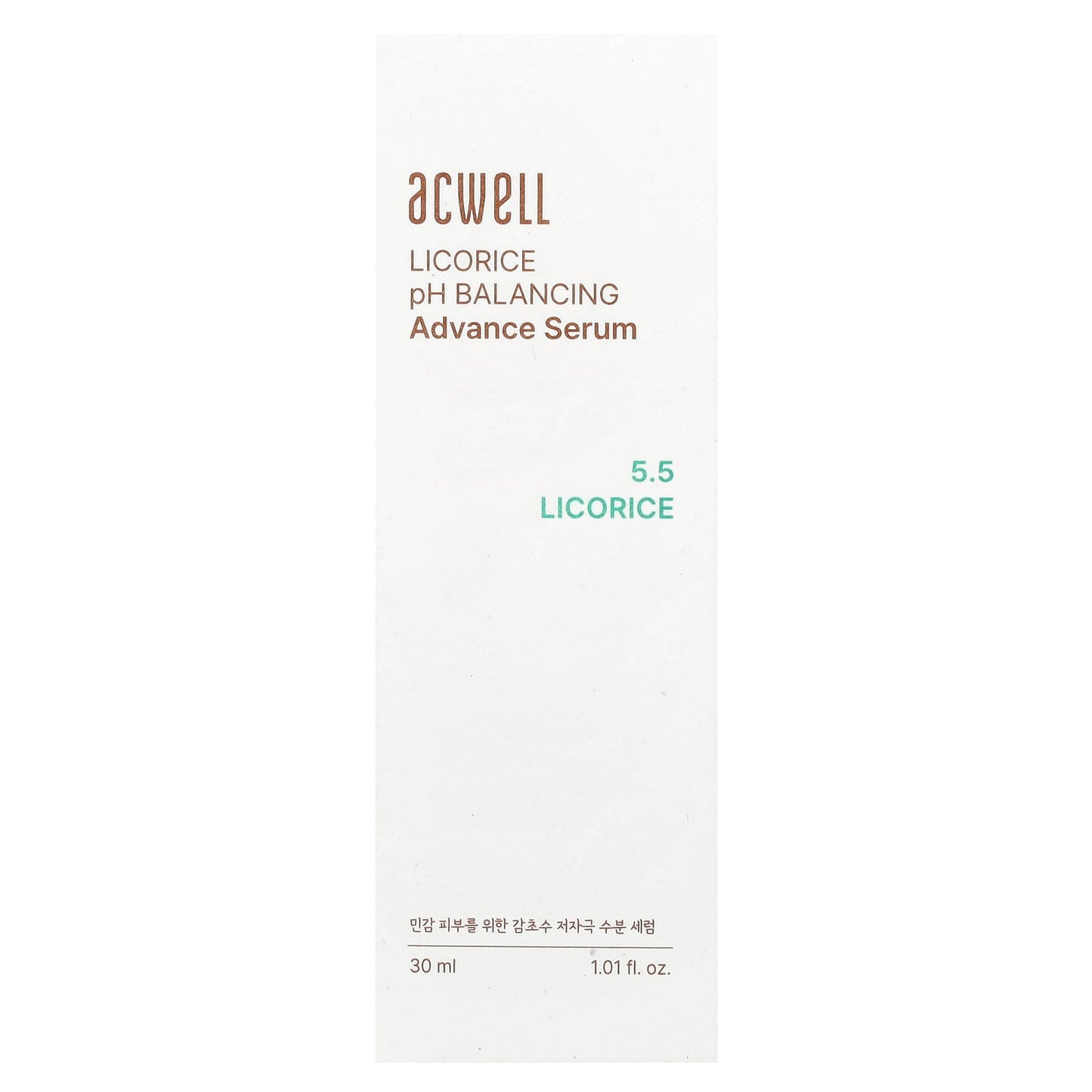 ACWELL LICORICE PH BALANCING ADVANCE SERUM