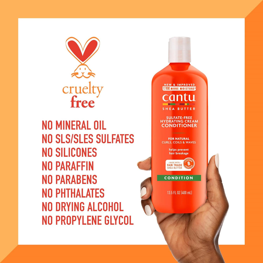CANTU NATURAL HYDRATING CREAM CONDITIONER 400ML