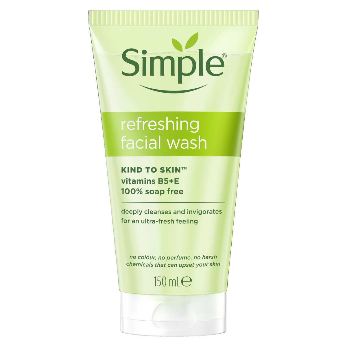 SIMPLE KIND TO SKIN REFRESHING FACIAL WASH - 150ML