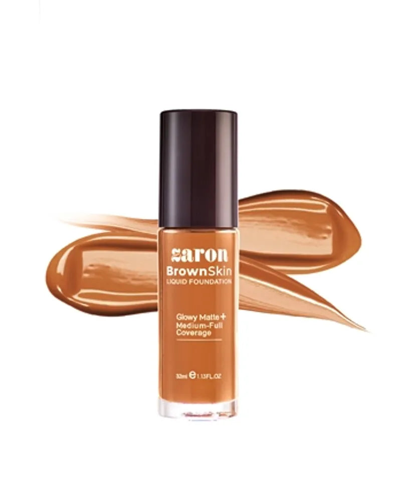 ZARON BROWN SKIN LIQUID FOUNDATION - KHAKI
