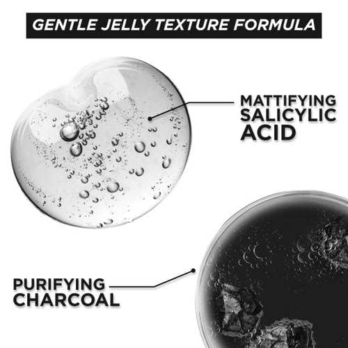 GARNIER MICELLAR PURIFYING CHARCOAL AND SALICYLIC ACID CLEANSING JELLY WATER 400ML