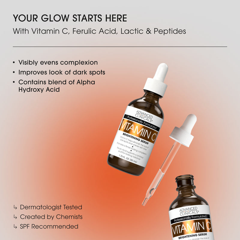ADVANCED CLINICALS VITAMIN C FACE SERUM