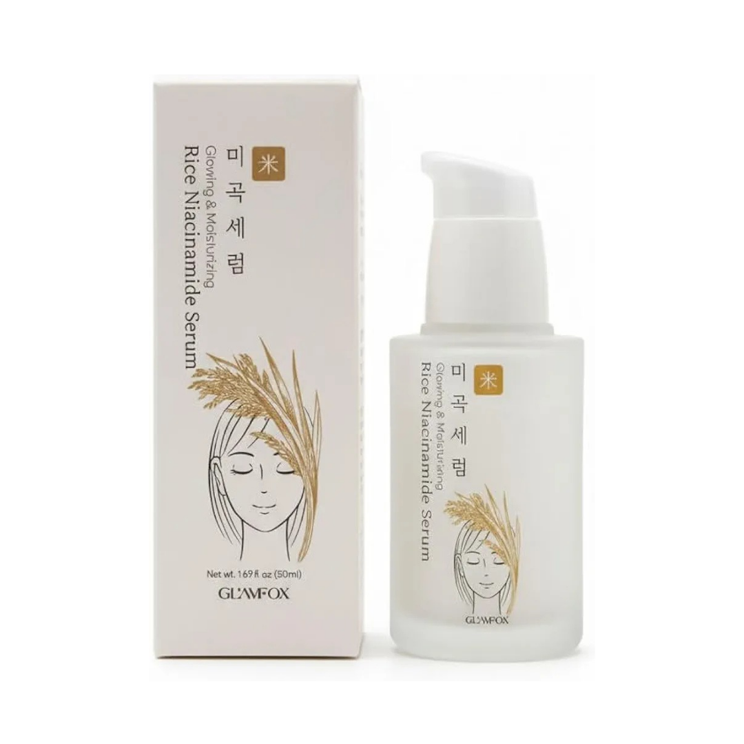 GLAMFOX RICE NIACINAMIDE FACE SERUM