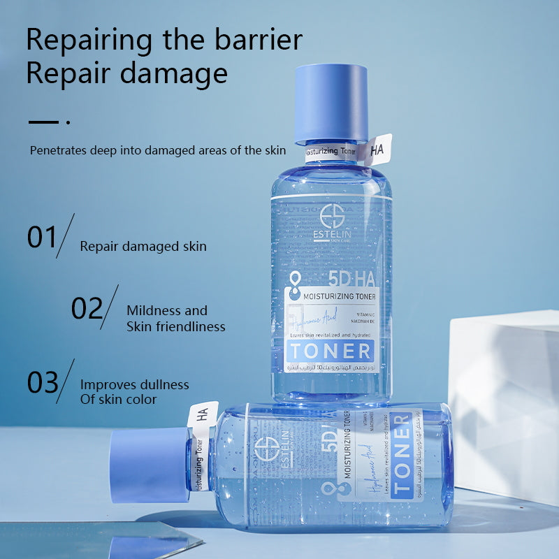 ESTELIN 5D HYALURONIC ACID MOISTURIZING TONER - 400ML