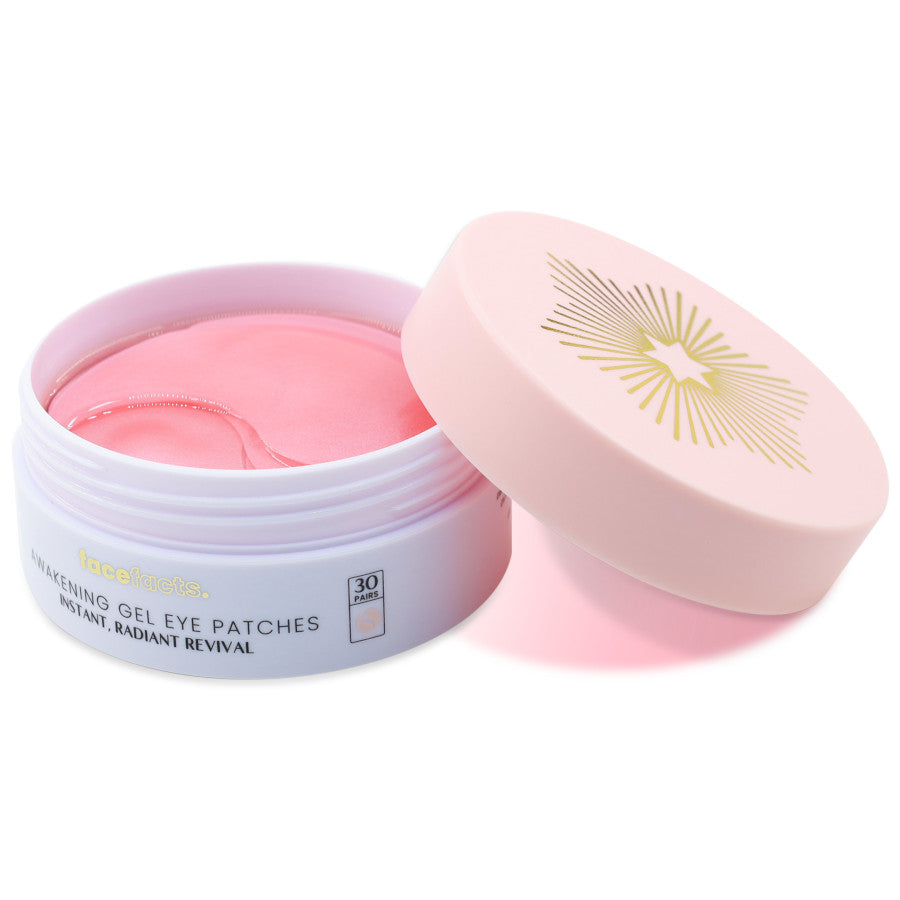 FACE FACTS AWAKENING GEL EYE PATCHES - 30 PAIRS