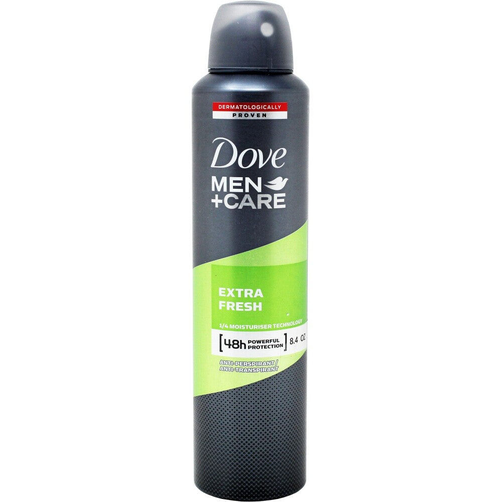DOVE DEODORANT MEN EXTRA FRESH ANTIPERSPIRANT SPRAY