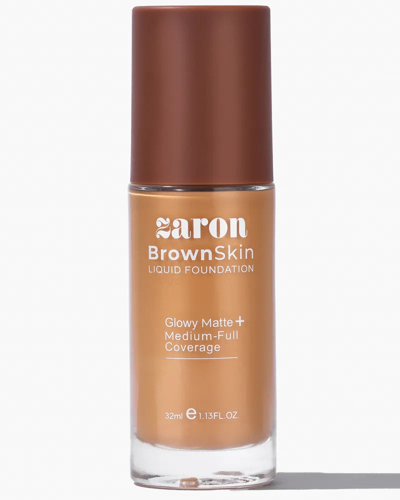 ZARON BROWN SKIN LIQUID FOUNDATION - SUN