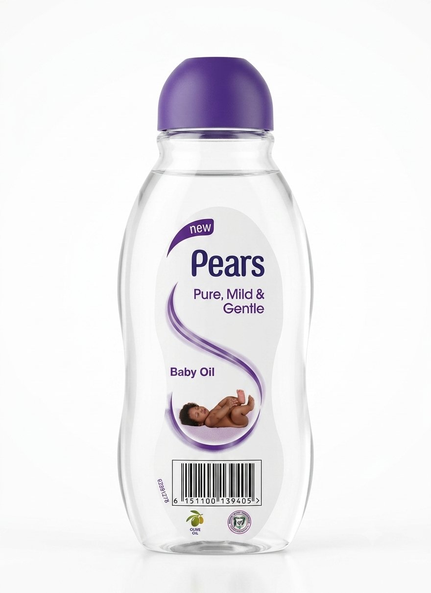 PEARS PURE, MILD, & GENTLE BABY OIL - 200ML