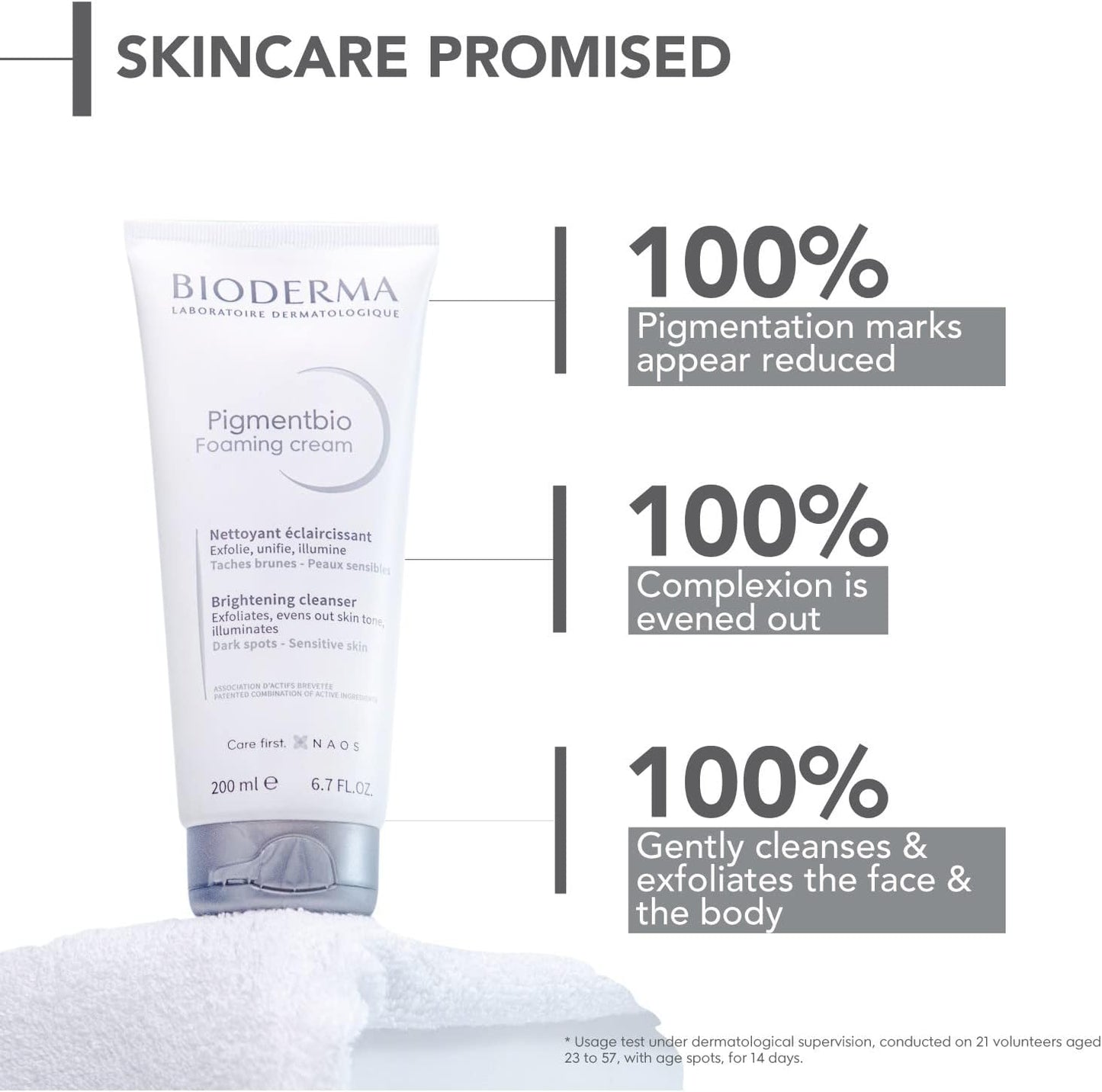 BIODERMA PIGMENTBIO BRIGHTENING FACIAL CLEANSER