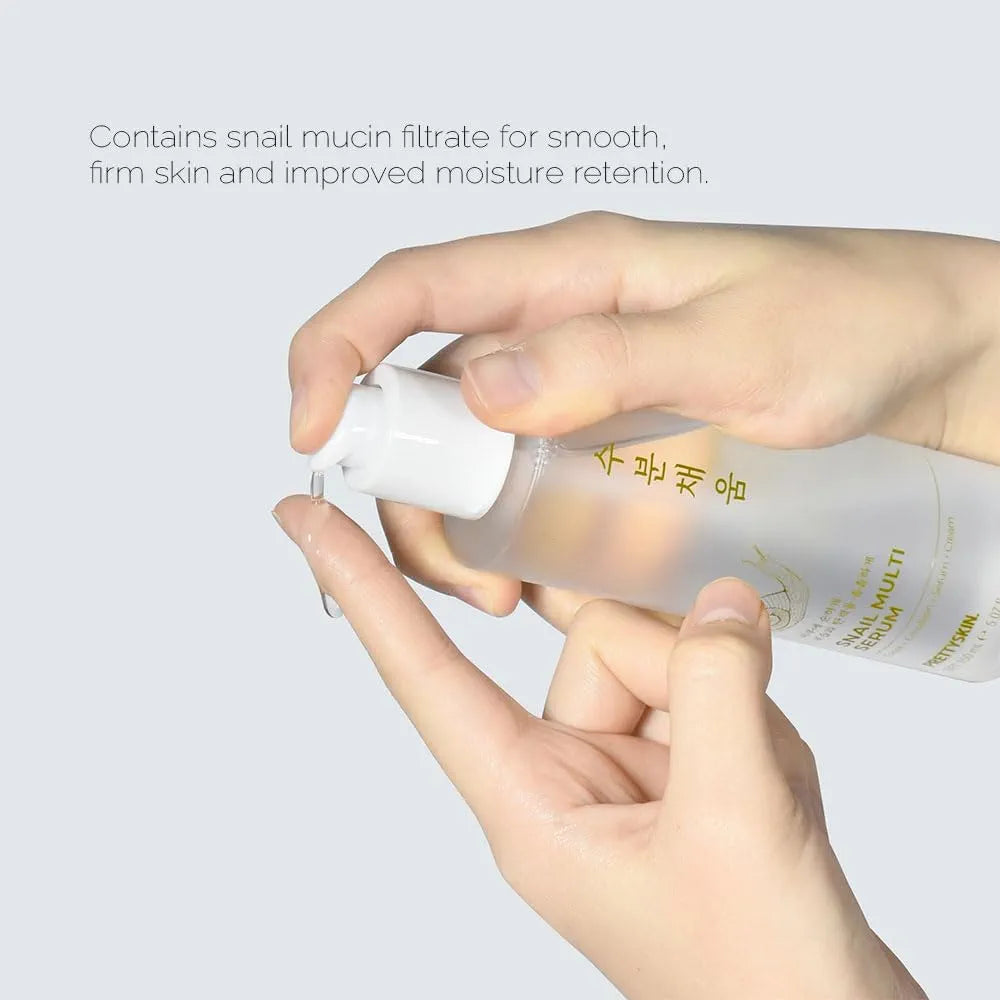 PRETTYSKIN SNAIL MUCIN MULTI SERUM - 150ML