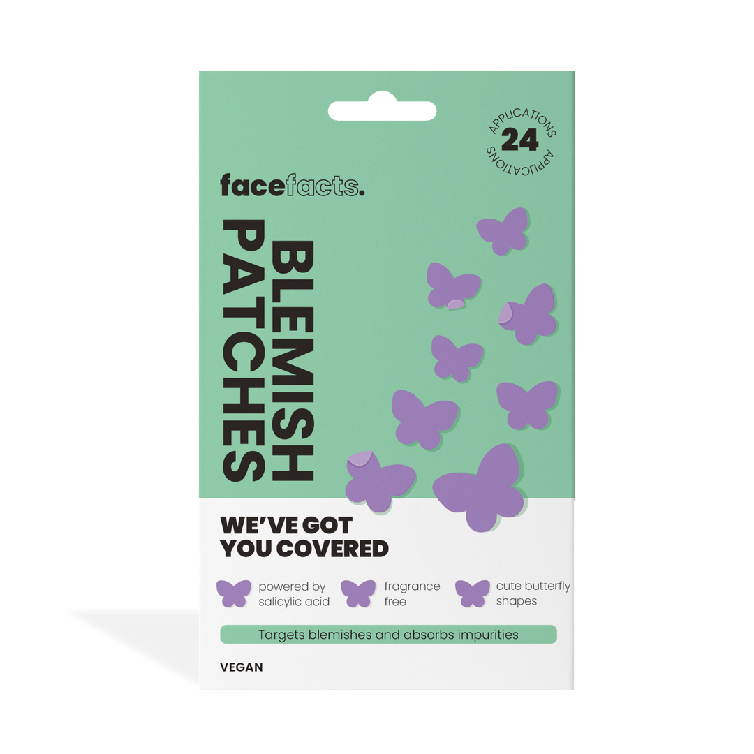 FACE FACTS HYDROCOLLOID BLEMISH PATCHES - BUTTERFLIES